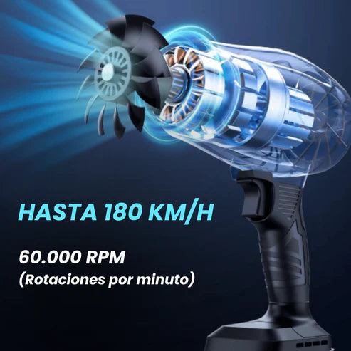 Soplador de Aire + 2 Baterías 48v de Regalo - Cuppingo™