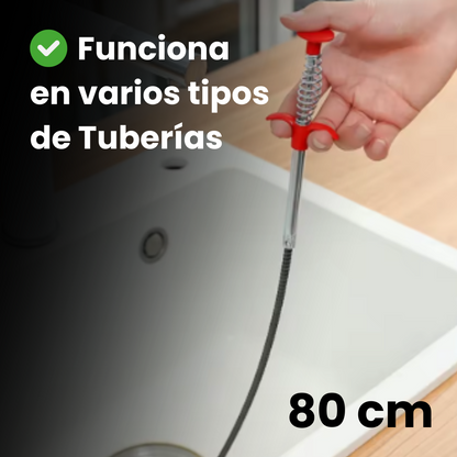 Desatascador de Tuberías 80cm - Cuppingo™